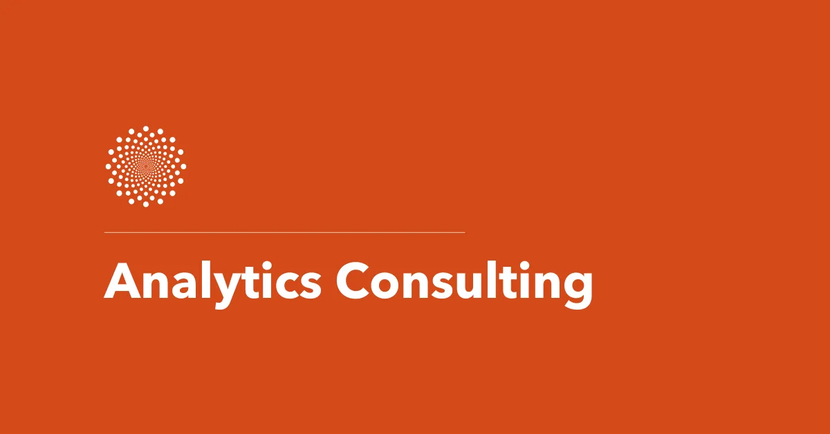 Analytics Consulting