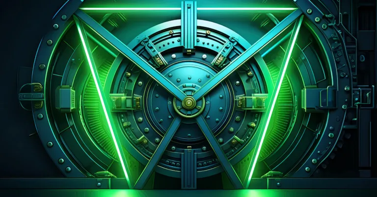 Futuristic vault