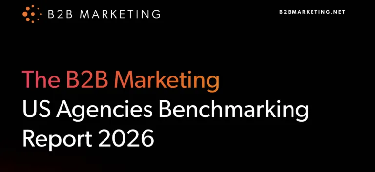 The B2B Marketing US Agencies Benchmarking Report 2026 featured image