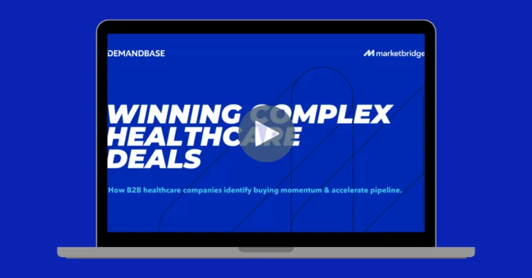 Webinar: Winning complex healthcare deals